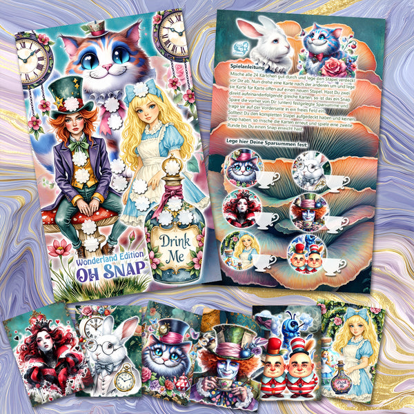 Sparspiel "Oh snap" Wonderland Edition