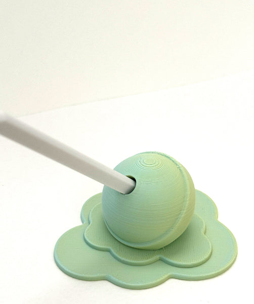 Rubbelhilfe mit Ständer "LOLLIPOP" - verschiedene Farben