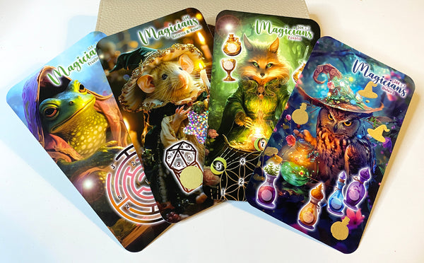 4er Sparchallenge-Set "Magicians"