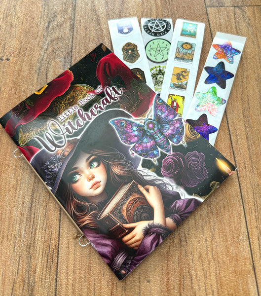 Spar-Journal "Little Book of Witchcraft" (Sparspiel & Sparchallenge Büchlein mit 20 Seiten)