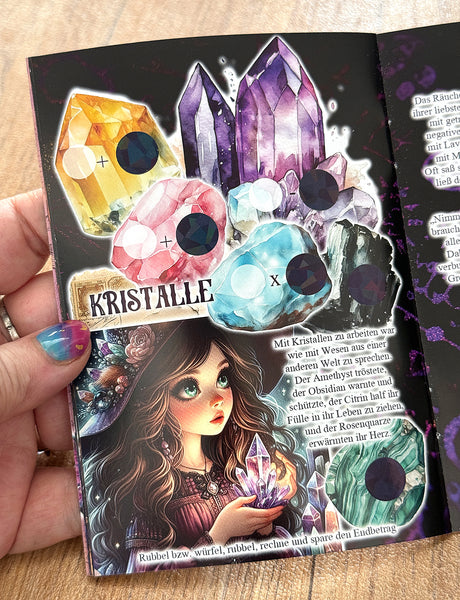 Spar-Journal "Little Book of Witchcraft" (Sparspiel & Sparchallenge Büchlein mit 20 Seiten)