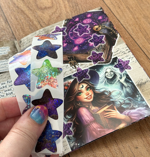 Spar-Journal "Little Book of Witchcraft" (Sparspiel & Sparchallenge Büchlein mit 20 Seiten)