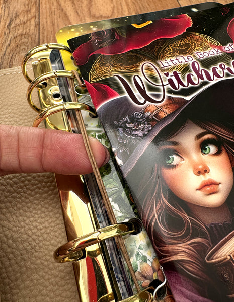 Spar-Journal "Little Book of Witchcraft" (Sparspiel & Sparchallenge Büchlein mit 20 Seiten)