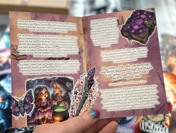 Spar-Journal "Little Book of Witchcraft" (Sparspiel & Sparchallenge Büchlein mit 20 Seiten)