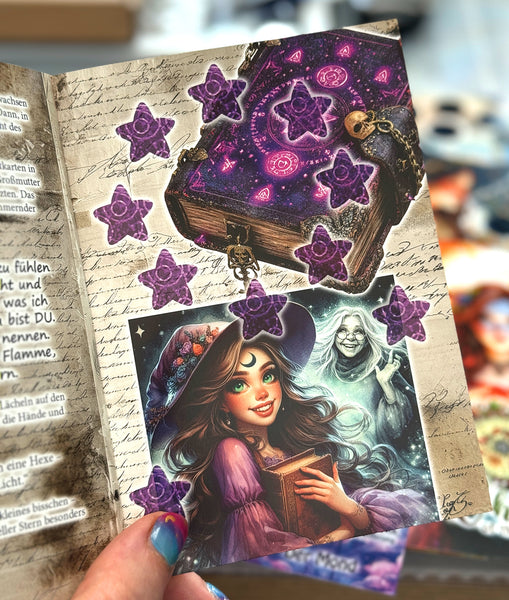 Spar-Journal "Little Book of Witchcraft" (Sparspiel & Sparchallenge Büchlein mit 20 Seiten)