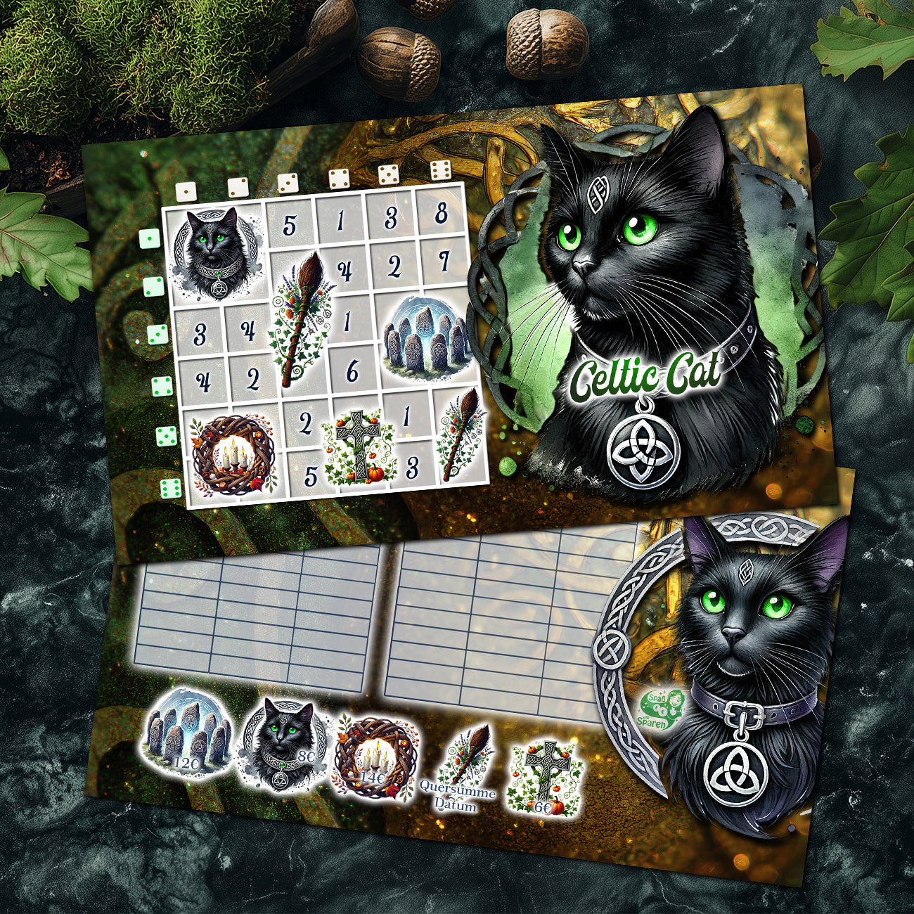 Sparchallenge "Celtic Cat"