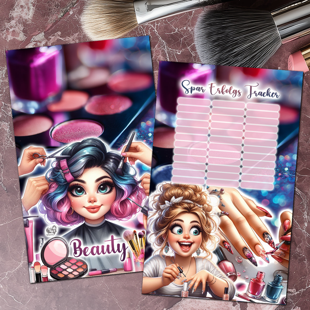 Trennblatt / Dashboard für "Beauty"