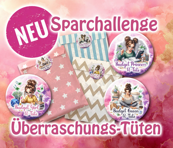 NEU Überraschungs-Tüten 2026 "Budget Girl" "Budget Princess" & "Budget Queen"