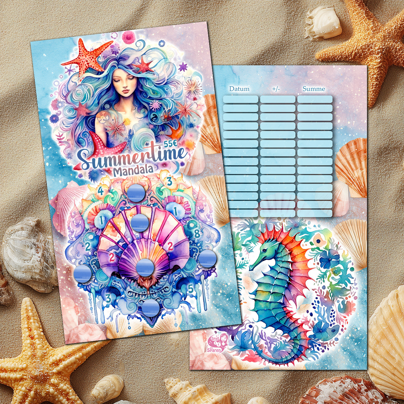 Sparchallenge - Sommer Mandala