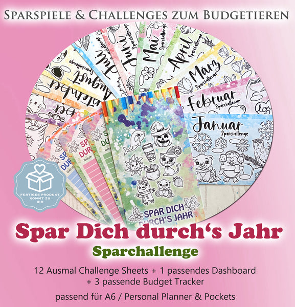 „Spar Dich durch's Jahr“ Jahreschallenge